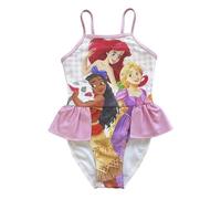 Princesas Disney Die kleine Meerjungfrau Badeanzug für Mädchen - Stitch Badeanzug für Mädchen, Strand, Pool, Schwimmen, schnelltrocknend, Mädchenbadeanzug mit verstellbaren