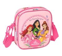 Princesas Disney Kleine Umhängetasche für Kinder, ideal für Kinder von 5 bis 14 Jahren, bequem und vielseitig, Qualität und Widerstandsfähigkeit, 16 x 4 x 18 cm