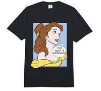 Princess Pop Art Belle Comfort Colors Adult Heavyweight T-shirt