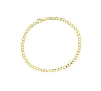 PRINS JEWELS Panzerarmband 14 Karat / 585 Gold Armband Gelbgold Breite 6.60 mm - Unisex (19)