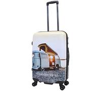 Print Bulli T2 Camper Bus Reise Koffer Trolley 4 Rollen 67 cm medium bei Bowatex