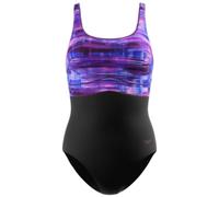 SPEEDO Contour Eclipse Damen Badeanzug mit Print Schwarz/Pink, 46