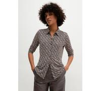 Print-Jerseybluse regular M