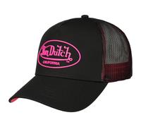 Print Rubber Fluo Trucker Cap by Von Dutch schwarz One Size