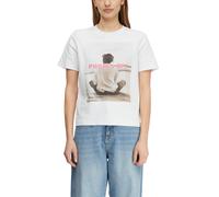 comma - T-Shirt weiß - Gr. - 42