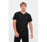 Derbe Basic Kippes Herren T-Shirt Black Schwarz Schwarz S