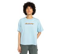Print-Shirt ELEMENT "Mushroom", Damen, Gr. S, blau (forget me not), Obermaterial: 100% Baumwolle., Shirts (40407718-S) forget me not