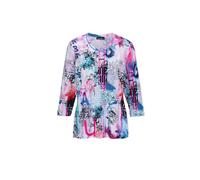 Goldner Print Shirt Damen Viskose mehrfarbig, 42