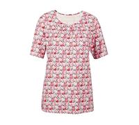 Shirt mit trendigem Druck pink 24