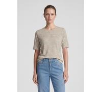 Print-Shirt RABE "T-Shirt", Damen, Gr. 36, beige (grün), 54%Viskose, 46%Polyester, gestreift, tailliert, Shirts (40615712-36) grün
