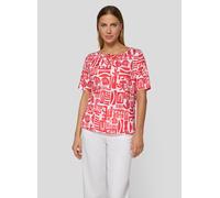 Print-Shirt RABE "T-Shirt", Damen, Gr. 36, koralle, 50%Baumwolle, 50%Viskose, tailliert, Shirts (71966522-36) koralle