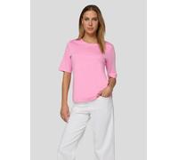 Print-Shirt RABE "T-Shirt", Damen, Gr. 40, pink (rosa), Obermaterial: 100% Baumwolle, unifarben, tailliert, Shirts (17966049-40) rosa