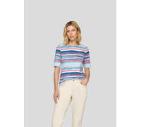 Print-Shirt RABE "T-Shirt", Damen, Gr. 42, orange, 92%Baumwolle, 8%Elastan, gemustert, tailliert, Shirts (65326233-42) orange