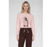 Print-Shirt RABE "T-Shirt", Damen, Gr. 42, rosa, 100%Baumwolle, unifarben, Shirts (37011038-42) rosa