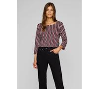 Print-Shirt RABE "T-Shirt", Damen, Gr. 46, rot, 92%Baumwolle, 8%Elastan, tailliert, Shirts (90469260-46) rot