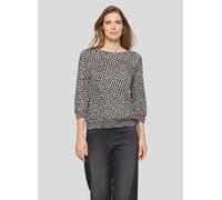 Print-Shirt RABE "T-Shirt", Damen, Gr. 46, schwarz, 50%Baumwolle, 50%Viskose, gerade, Shirts (77507153-46) schwarz