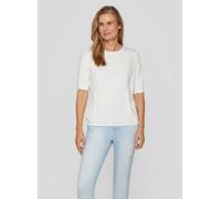 Print-Shirt RABE "T-Shirt", Damen, Gr. 48, beige, 92%Viskose, 8%Elastan, unifarben, gerade, Shirts (98105143-48) beige