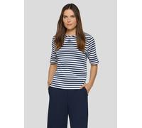 Print-Shirt RABE "T-Shirt", Damen, Gr. 50, dunkelblau, 100%Baumwolle, tailliert, Shirts (96247753-50) dunkelblau