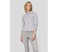 Print-Shirt RABE "T-Shirt", Damen, Gr. 52, weiß (grau), Obermaterial: 100% Baumwolle, gemustert, tailliert, Shirts (50820629-52) grau