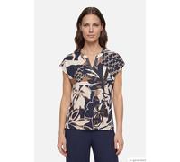 Print-T-Shirt mit Pailletten Dark Blue/Nature 36