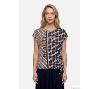 Betty Barclay - Printshirt Dark Blue/Brown - Gr. - 44