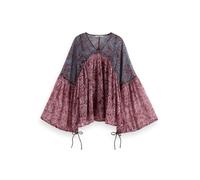 Printed Fil Coupe Top