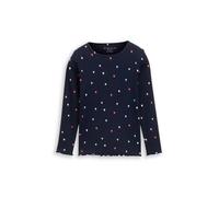 printed heart rib longlseeve 104/110