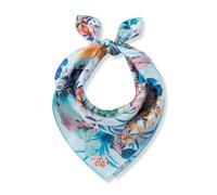 PRINTED NICKI SILK BUTTERFLY FLOWER ONE_SIZE
