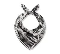 PRINTED NICKI SILK JUNGLE weiß-53X5 ONE_SIZE