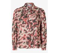 Printed Satin Blouse 38