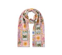 PRINTED SCARF MODAL/COTTON SUN PATT ONE_SIZE