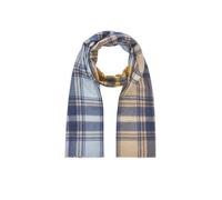Modetuch CODELLO "Codello Schal", Damen, blau, Obermaterial: 70% Polyester PES. 30% Viskose CV., kariert, Modetücher, mit Karomuster (38007008-0) blau