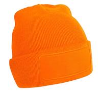 Beechfield Wintermütze Printers' Beanie Original Patch Orange