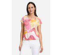 Betty Barclay - Printshirt rosé/yellow - Gr. - 42