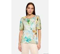 Betty Barclay - T-Shirt mit floralem Allover-Print grün - Gr. - 44