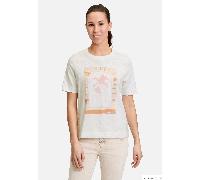 CARTOON - Printshirt patch cream/pink - Gr. - 46