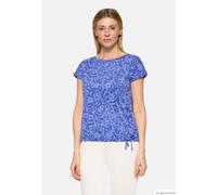 Printshirt mit Tunnelzug Adria Blue 44