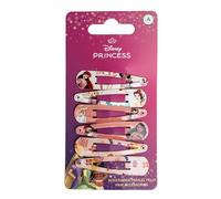 Prinzessin Haarspangen Beauty Set für Mädchen mit Prinzessinnendruck, Set enthält 6 Haarspangen