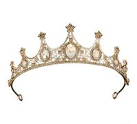 Prinzessin Krone Stirnband für Mädchen mit Strass(L)