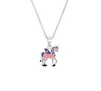 Prinzessin Lillifee 925 Sterling Silber Mädchen Kinder Schmuck, Lila, Einhorn, Kommt in Schmuck Geschenk Box