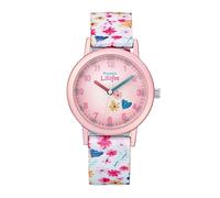 Prinzessin Lillifee Kids - Girls Armbanduhr 2031758 Textilband Blumen