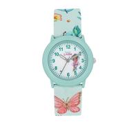 Prinzessin Lillifee Armbanduhr Mädchen Kinder Quarzuhr Analog, mit Textil Armband, Rosa, 3 bar Wasserdicht, Kommt in Uhren Geschenk Box, 2037724