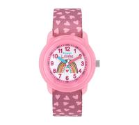 Prinzessin Lillifee Armbanduhr Mädchen Kinder Quarzuhr Analog, mit Textil Armband, Rosa, 3 bar Wasserdicht, Kommt in Uhren Geschenk Box, 2100374