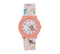 Prinzessin Lillifee Mädchen Armbanduhr 2037725 Textilband Tier- und Naturmotive orange