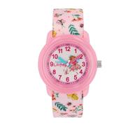 Prinzessin Lillifee Armbanduhr Mädchen Kinder Quarzuhr Analog, mit Textil Armband, Rosa, 3 bar Wasserdicht, Kommt in Uhren Geschenk Box