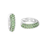 Prinzessin Lillifee Creolen 925 Sterling Silber Mädchen Kinder Ohrschmuck, mit Zirkonia synth., Kommt in Schmuck Geschenk Box