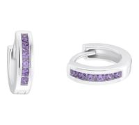 Prinzessin Lillifee Creolen 925er Silber lila Damen