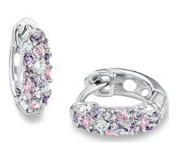 Prinzessin Lillifee Creolen 925er Silber lila Damen