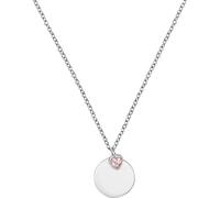 Prinzessin Lillifee Kette mit Herz-Anhänger 925 Sterling Silber Zirkonia synth. 35+3 cm