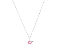 Prinzessin Lillifee Kette mit Anhänger 925 Sterling Silber Mädchen Kinder Halsschmuck, mit Zirkonia synth., 35+3 cm, Silber, Vogel, Kommt in Schmuck Geschenk Box, 2037820